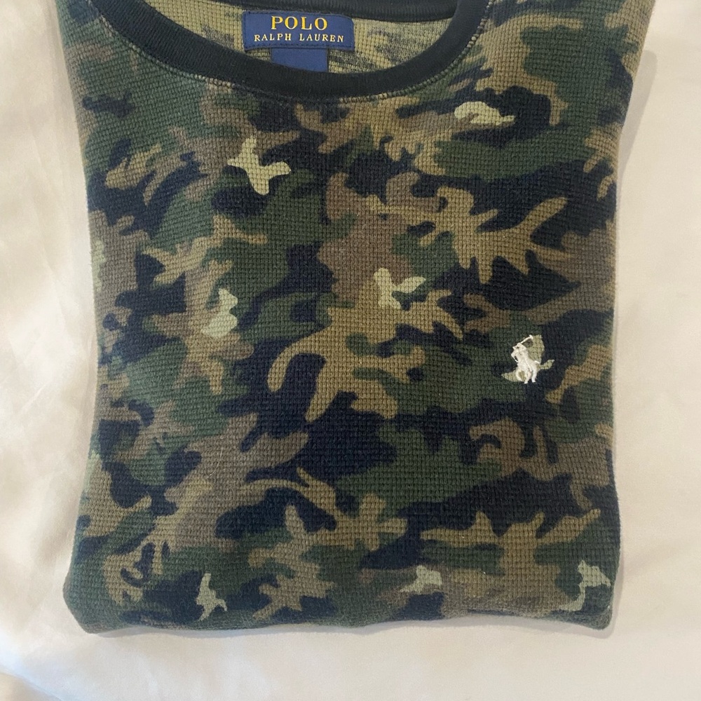 Polo by Ralph Lauren Camouflage Long Sleeve Shirt